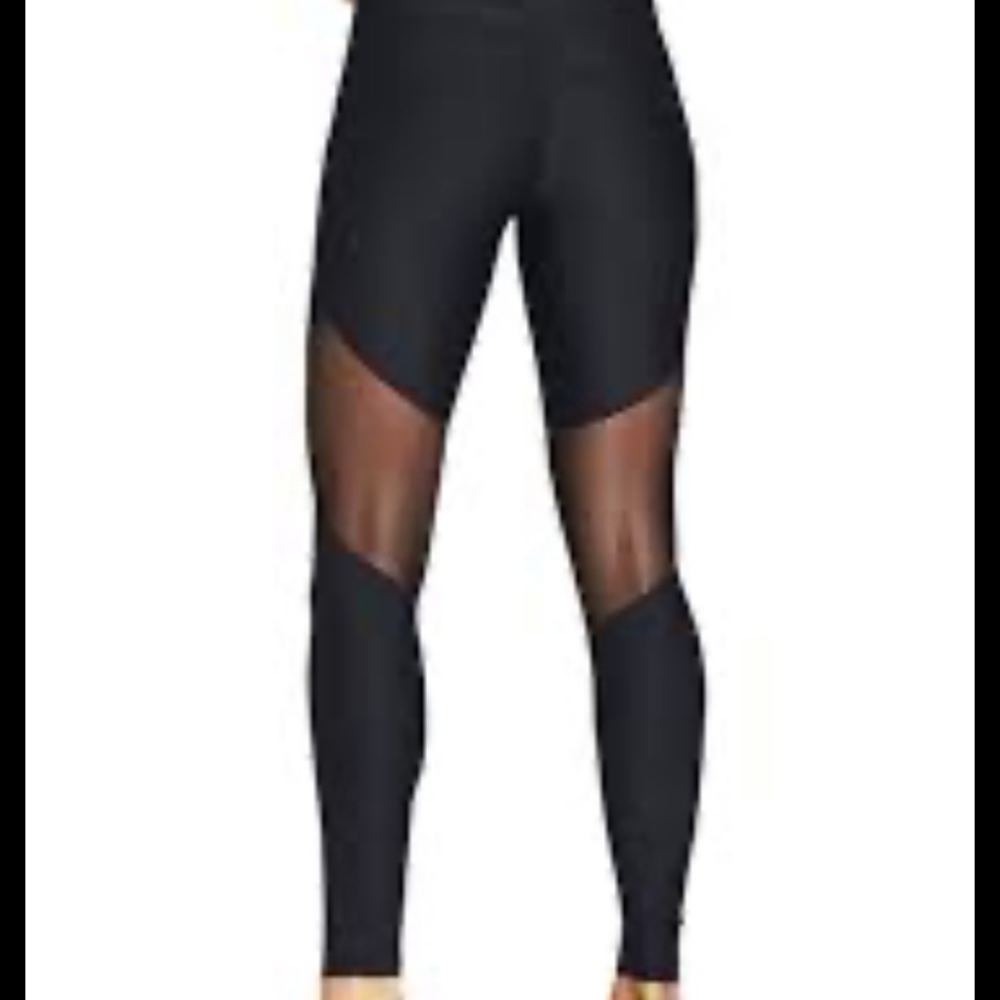 Black Workout pants mesh leggings